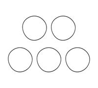 eMagTech Cinghia Di Trasmissione In Gomma Per Registratore A Cassette Da 5 Pezzi Da 60 Mm Per Lettori Di Cassette Lettori Di Cassette E Unità CD-ROM