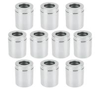 eMagTech Confezione da 10 ghiere idrauliche antiscivolo per tubi idraulici adatti per tubi SAE R1AT/R2AT, 3/8"