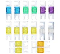 eMagTech Confezione da 16 mini fusibili elettronici ANL da 20 A, 30 A, 40 A, 60 A, 80 A, 100 A, 120 A, 150 A, CC 32 V, per sistemi energetici marini, veicoli ibridi elettrici, autoradio, motore CC