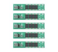 eMagTech Confezione da 5 schede di protezione BMS per batteria al litio 18650 1S 10A 4 MOS 1S 3.7V 10A 4 MOS BMS per singola cella 18650 build con sovraccarico, sovracorrente, protezione da corto