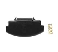 eMagTech Copertura per bracciolo auto con clip di chiusura per console centrale, ricambio compatibile con VW Golf MK4 1998-2006 3B0868445 3B0868444582V, nero