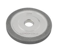eMagTech Disco Abrasivo Diamantato per Smerigliatrice da Banco 100x10 mm Grana 150 Foro da 20 mm per Molatura di Vetroceramica