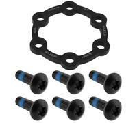 eMagTech Distanziale Per Disco Freno Mozzo Da 4 Mm Con Viti In Lega Di Alluminio Adatto Alla Maggior Parte Delle Mountain Bike