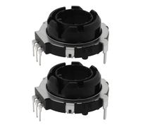 eMagTech Encoder EC25 SRGP200200 ad albero cavo per interruttore volume auto compatibile con tostapane Cuisinart TOA-65 su quadrante rotante, 2 pezzi