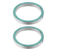 eMagTech Guarnizione Collettore Moto 2 Pezzi 31x39,7x5,2 Mm Compatibile Con Yamaha DT 50 80 RD 50 125