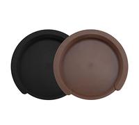 eMagTech Guitar, 2 tappi di copertura per la riduzione del feedback nero, marrone, adatto per chitarra classica da 39/39 pollici