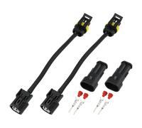 eMagTech Kit Cavi Adattatori Per Fari Ausiliari Per Motociclette 2 Pezzi 08V73MKSE00 Compatibile Con Honda CRF 1100 NC 750X XL