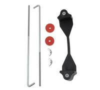 eMagTech Kit di Fissaggio in Gomma per Batteria per Auto Staffa Antivibrazione per Auto Furgoni Camion