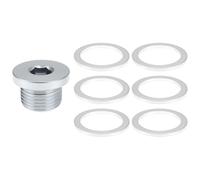 eMagTech Kit Rondella Bullone Scarico Tappo Coppa Olio M18 90021900930 Compatibile Con Porsche Boxster 996 997