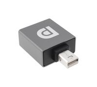 eMagTech Mini Displayport convertitore DP femmina a mini DP maschio adattatore 8K 60Hz per console di gioco per computer portatili 23 x 22 x 11 mm