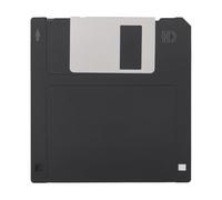 eMagTech Pulitore floppy, 8,9 cm, 1,44 MB, formato a Floppy Disk Cleaner, pulitore floppy portatile per PC, Amiga, Atari ST, Archimedes, nero