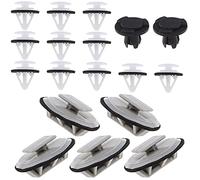 eMagTech Set completo di raccordi a clip in plastica compatibile con Mazda 3 BL (2008-2013) Mazda 6 GH (2007-2012) un binario laterale auto ricambi interni