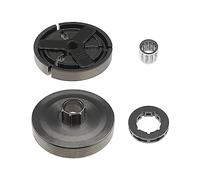 eMagTech Set con 4 cuscinetti per ruota dentata per tamburo frizione da 325 '' -7T compatibile con 4500/5200/5800/45CC/52CC/58CC Set di tamburi per motosega