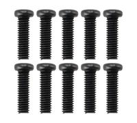 eMagTech Set di 10 viti di supporto TV M4 x 14 mm in acciaio al carbonio di ricambio compatibili con Samsung BN96-38693A per fissare la base al televisore