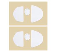 eMagTech Set di 2 pattini per mouse compatibili con Logitech G303 Shroud Edition, piedini di ricambio per mouse da gioco, colore bianco