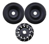 eMagTech Set di 3 dischi per smerigliatrice angolare 2 dischi per intaglio del legno da 100 mm e 1 disco da 90 mm con diametro del foro di 16 mm