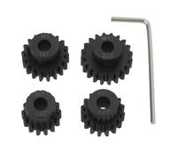 eMagTech Set pignone in acciaio da 5 mm M1 14T 16T 18T 20T con viti chiave compatibile con Arrma Senton Kraton 6S RC Veicoli Camion Buggy