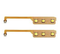 eMagTech Sostituzione del cavo flessibile del pulsante di accensione del volume, compatibile con il cavo flessibile Nintendo Switch Lite Sostituire da plastica metallica