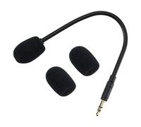 eMagTech Sostituzione del microfono per cuffie compatibile con Turtle Beach con maniche in spugna Auricolari Microfono Cuffie da gioco Accessori per microfono Nero