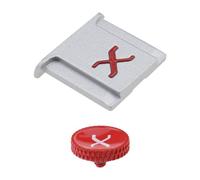 eMagTech Tappo di protezione e pulsante di scatto per fotocamera compatibile con Fujifilm XPro3 XPro2 XT4 XT3 XT2 XT1 X-T30 X-T20 X-T10 XE3 XE2S X100V X100F X100T X100T X100, nero