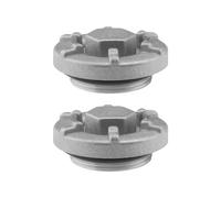 eMagTech Tappo di scarico dell'olio in alluminio, 2 pezzi, vite di scarico dell'olio compatibile con Yamaha compatibile con Wolverine Kit di ricambio per tappo dell'olio per moto 4HC-15351-00-00