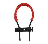 eMagTech Tiro con L'Arco Regolabile Durevole Corda Intrecciata Corda Arco Compound Imbracatura da Polso Adatta per Arco Compound Tiro con L'Arco Tiro al Bersaglio Accessorio per la Caccia Rosso