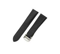 EMAIGlPO Cinturino for orologio in vera pelle adatto for Cartier Tank Small Medium Wsta0028 cinturino solo morbido e confortevole cinturino for uomo donna 16 17 20 22mm(Black-Steel-Z4,20mm)