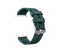 EMAIGlPO Cinturino in silicone adatto for Samsung Watch 8 Classic, cinturino di ricambio senza spazi vuoti(Dark-green,For Samsung Watch 8)