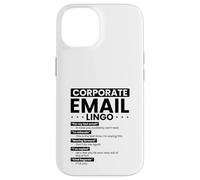 Email aziendale Lingo Ufficio Divertente Custodia per iPhone 14