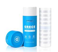 Emalla GRECE - Bendaggio per tatuaggi post-cura, 0,01 mm, impermeabile, rotolo trasparente per la guarigione iniziale, rotolo da 20,3 cm x 10 m