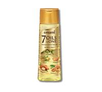 Emami 7 Oils in One Blends Black Seeds, olio per capelli - Damage Control Cumino nero da 200 ml, naturale, senza solfati, cura dei capelli, danni ai capelli, crescita lucida, con adesivo Kajal (200 ml