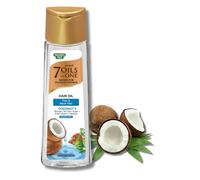 Emami 7 Oils in One Blends Black Seeds, olio per capelli - Damage Control Cumino nero da 200 ml, naturale, senza solfati, cura dei capelli, danni ai capelli, crescita lucida, con adesivo Kajal (200 ml