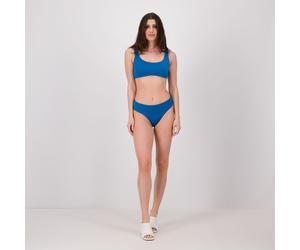 Eman Beachwear bikini con top a canotta e slip alto lycra lucida