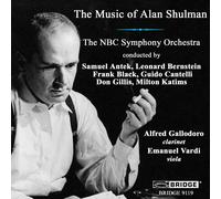 Emanual Vardi Music of Alan Schuman, The (Antek, Bernstein, Black) (CD) Album