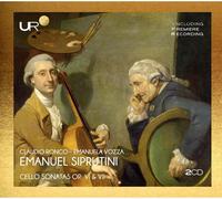 Emanuel Siprutini Emanuel Siprutini: Cello Sonatas, Op. VI & VII (CD) Album