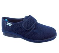 EMANUELA 5254 - Blu Pantofole Uomo in Tessuto con Strappo Lavabili in Lavatrice A 30 Gradi Blu 43