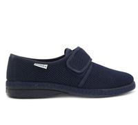 EMANUELA 5254 - Blu Pantofole Uomo in Tessuto con Strappo Lavabili in Lavatrice A 30 Gradi