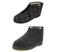 EMANUELA 565 PANTOFOLA UOMO LAVABILE IN LAVATRICE A 30 GRADI FODERA AGNELLATA