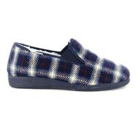 EMANUELA 584 Pantofola Uomo Scozzese Lana Bassa