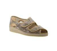 EMANUELA 667 BEIGE SNAKE scarpe Donna 41