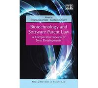 Emanuela Arezzo Biotechnology and Software Patent Law (Copertina rigida)