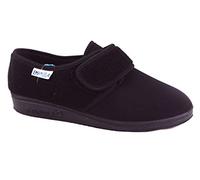 EMANUELA Pantofola a Collo Basso, Art. nr. 601, da Donna, Nero, 40 EU