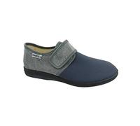 EMANUELA Pantofola Uomo Elasticizzata con Strappo 986 Grigio (Versione Estiva)