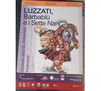 EMANUELE LUZZATI POSTER BARBABLU E I SETTE NANI 2006 70X100 FIRMATO / SIGNED
