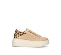 EMANUELLE VEE Sneaker donna beige in pelle 40