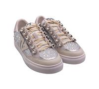 EMANUELLE VEE Sportiva 441P-101-12 Sneaker Olivia, argento, 41 EU