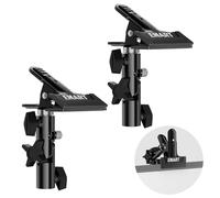 EMART 2 Pcs Morsetti in Metallo Resistente, Supporto di Riflettore