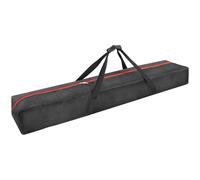 EMART Borsa per treppiedi, 129,5 x 25,4 x 15,2 cm, resistente borsa per treppiede con manici, custodia imbottita con due tasche integrate per tubo e supporto per drappo, supporto leggero, supporto per