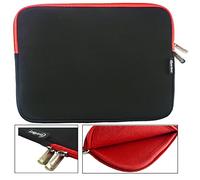 Emartbuy Neoprene Nero/Rosso Custodia Sleeve Case Cover Compatibile con Microsoft Surface PRO 7 2019, Surface PRO X 2019, Surface PRO 6 2018, Surface PRO 2017, Surface PRO 4 & 5 12.3 Pollice