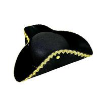 EMASDGEY Cappelli d'angolo del cappello del pirata del festival che arde la discoteca regolabile per la fase di evento a tema